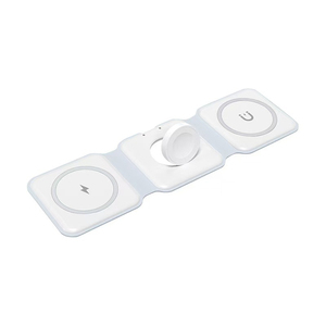 Venta caliente 3 en 1 Cargador inalámbrico Estación de carga inalámbrica magnética para teléfono móvil Auricular Reloj inteligente - Product Image 4