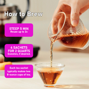 Thé minceur le plus vendu : aide à calmer et à clarifier l'esprit, soutient l'énergie et l'immunité, favorise une digestion régulière, stimule l'appétit et l'énergie. - Product Image 6