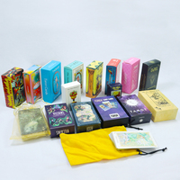 Cartes de tarot familiales personnalisées en usine avec boîte double en papier pour jeux et cadeaux