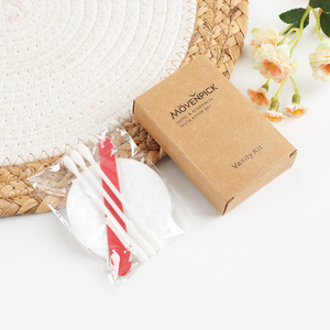 Free Sample Custom Eco Friendly Hotel Organic Toiletries <strong>Set</strong> Luxury Brown Kraft Paper Bamboo Hotel Amenities <strong>Kit</strong> <strong>Set</strong> - Product Image 5