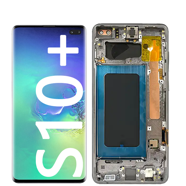 For Samsung Mobile OLED Touchscreen Frame Replacement for Note 8 9 10 20U S8 S9 S10 S20 S21 S22 S23 Ultra Z Flip 3 1-Year