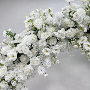 Custom Wholesale New Artificial Flower <b>Arch</b> <b>Decoration</b> High-Quality White Round Flower <b>Arch</b> <b>for</b> Wedding <b>Decoration</b> - Product Image 6