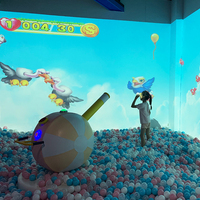Projecteur interactif AR Smash, jeu de projection murale 3D avec télécommande pour utilisation en intérieur multijoueur pour enfants