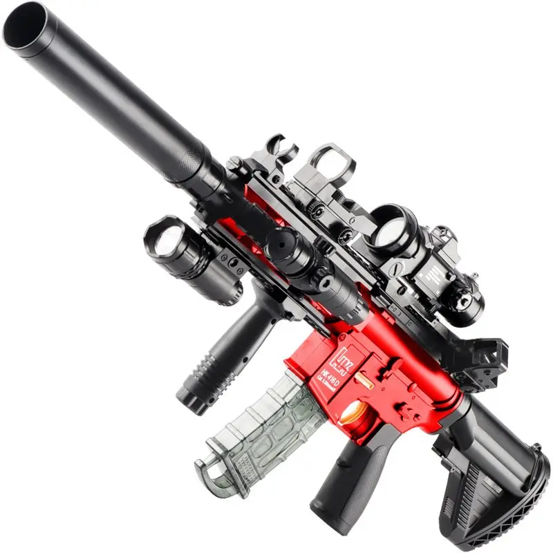 Schneller Versand Große Spielzeug pistole Gel Ball Blaster M416Automatische Gel pistole Elektrische Splatter Ball pistole für Erwachsene