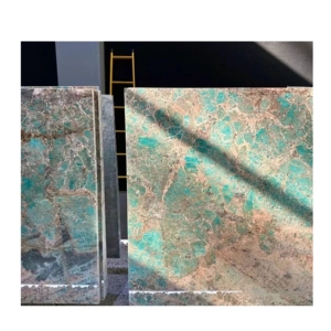 Dalles de quartzite polies, dalles de quartzite Amazonite polies, plateau de table en quartzite, carreaux de granit vert, dalles de pierre exotique - Product Image 1