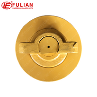 Rouleau de chenille à bride simple 113-30-00170 11Y-30-00031 pour bulldozer Komatsu D31PX-21 D37EX-21 D37PX-23