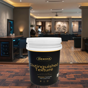 Pintura Acrílica con Textura de Piedra BEXISYA, Revestimiento Líquido a Base de Agua con Arena Natural, Alta Cobertura, Secado Rápido, para Paredes Exteriores, Aplicación con Pistola - Product Image 2