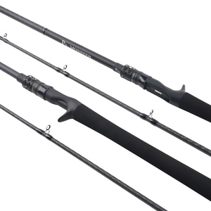 Canne à pêche Takuma Monster XH Carbon Casting, <span class=keywords><strong>action</strong></span> rapide, robuste, pour la pêche en eau salée et en eau douce (lac/rivière), <span class=keywords><strong>couverture</strong></span> lourde. - Product Image 1