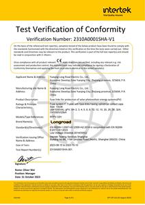 OEM PV DC cầu chì 1000V 10*38 Mét 1A 2A 3A 4A 5A 6A 8A 10A 12A 15A 20A 25A 30A 32A bảo vệ năng lượng mặt trời Hệ thống cầu chì chủ CE,CB,SAA - Product Image 6