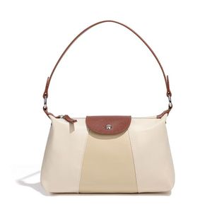 Nouveau sac à main vertical à motif rétro en PU marron pour femme, automne/hiver, petit carré, portable, à porter à l'épaule ou sous le bras - Product Image 3