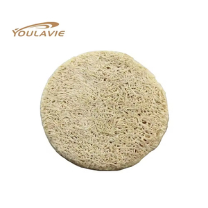 Éponge exfoliante naturelle en loofah personnalisable avec logo pour le corps et le visage, pour femmes et hommes - Product Image 4
