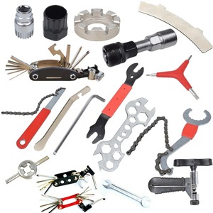 Kit d'outils pour vélo, taille unique, coupe-chaîne en acier, clé Allen, clé à rayons, support pour réparation de vélo de montagne - Product Image 2