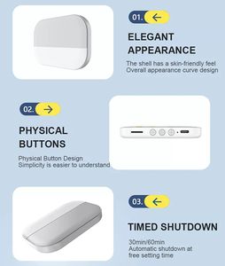 Boîte à <span class=keywords><strong>musique</strong></span> étanche à Conduction osseuse, haut-parleur stéréo sans fil, mise hors tension automatique pour améliorer le sommeil sous l'oreiller - Product Image 5