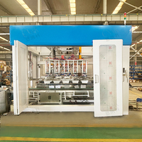 Ligne de production d'emballage automatique de cartons pour bouteilles, boîtes en plastique/papier/métal/verre, vitesse et capacité personnalisables