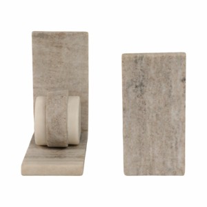 Fermalibri Decorativi in Onice e Marmo, Eleganti e Moderni per Libreria e Ufficio - Product Image 5