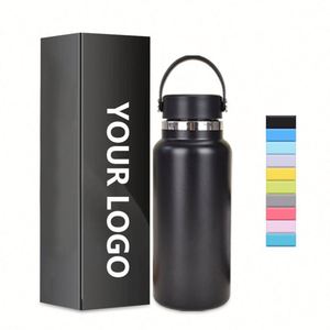 ขวดน้ำกีฬาสแตนเลสสุญญากาศสองชั้น พิมพ์โลโก้ได้ตามต้องการ สำหรับกิจกรรมกลางแจ้ง - Product Image 6