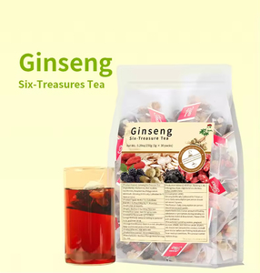 Té para los Riñones con Ginseng y Seis Tesoros - Té Herbal Tradicional Chino Natural para Desintoxicar y Limpiar los Riñones, en Bolsitas para Adultos, 30 Bolsitas - Product Image 6