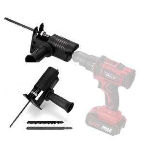 הדדיות מסור מתאם עם Sawblade מקדחה חשמלית שונה מסור חשמלי כוח כלי עץ חותך מכונת קובץ מצורף מתאם - Product Image 1