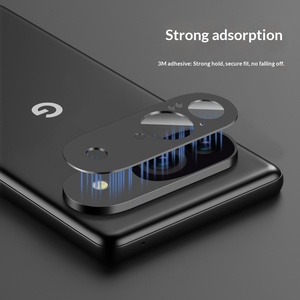 <span class=keywords><strong>Protection</strong></span> d'objectif et anneau de <span class=keywords><strong>protection</strong></span> pour caméra arrière Google Pixel 9A/9 Pro, film en verre taille XL - Product Image 3