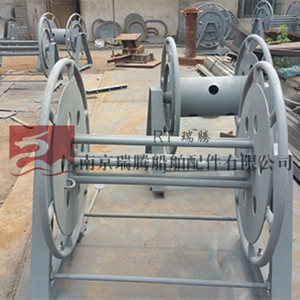 รถเข็นม้วนเชือกใยแก้วสำหรับยึดจอดเรือสำหรับชิ้นส่วนเรือ - Product Image 1