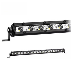 Mini Barra de Luz LED de Una Sola Fila para Trabajo, 4''-20'' Pulgadas, Lámpara de Conducción Automática de 9W, para Camioneta/SUV/ATV Todoterreno, 12V-24V, Nueva - Product Image 2
