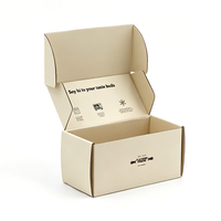 Caja Plegable Cuadrada Ecológica con Logotipo Personalizado, Caja de Cartón Corrugado para Envíos, Caja de Regalo con Diseño de Avión para Regalos
