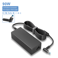 Adaptateur secteur 19,5 V 4,62 A 90 W DC AC, embout bleu 4,5x3,0 mm, chargeur d'alimentation pour ordinateur portable HP, remplacement