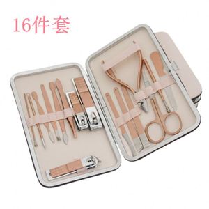 Ensemble <span class=keywords><strong>de</strong></span> manucure complet <span class=keywords><strong>de</strong></span> <span class=keywords><strong>bonne</strong></span> qualité, outil <span class=keywords><strong>de</strong></span> beauté, ensemble <span class=keywords><strong>de</strong></span> manucure populaire dans un étui, logo personnalisé - Product Image 4