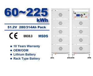 Factory-direct High Voltage Lifepo4 Lithium Ion Battery 14KWH 16kWh 51.2v 280ah 314ah Solar Energy Storage Batteries - Product Image 3