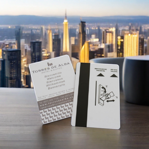 High Quality PVC Wood Magnetic Stripe Card Offset <b>Printing</b> Film Lamination CLF Brand 85.5x54mm 0.76mm Thickness for Various - Product Image 4
