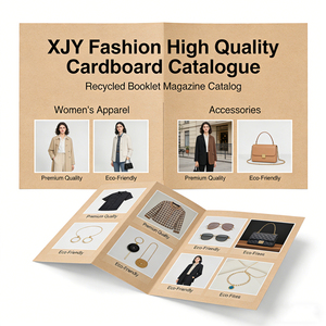 Catálogo de Cartón de Alta Calidad XJY Fashion, Folleto Plegable Impreso, Revista Reciclada - Product Image 2