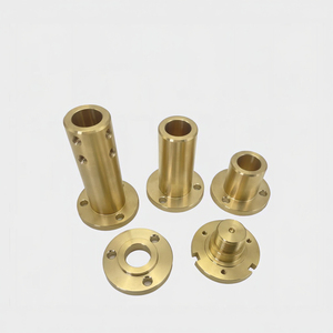 Oem Odm Op Maat Gemaakte Messing Onderdelen Niet-Standaard Rapid Prototyping Cnc-Verlichtingsverlichtingshardware-Accessoires Messing Turnery-Onderdelen - Product Image 1