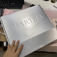 Luxuriöse Exquisite Gold-Silber Kartonage Maßgefertigte Geschenkbox Wellpappe-Versandverpackung Faltbare Silber-Glanzlaminierung