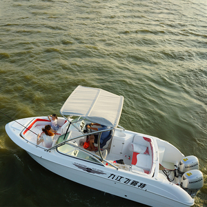 Yate Deportivo <span class=keywords><strong>de</strong></span> 6.2m/20 pies <span class=keywords><strong>en</strong></span> Oferta, para 6 a 8 Personas, <span class=keywords><strong>de</strong></span> Fibra <span class=keywords><strong>de</strong></span> Vidrio con Motor Fuera <span class=keywords><strong>de</strong></span> Borda - Product Image 2