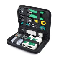 Kit d'outils d'entretien domestique OEM trois-en-un : Pince à crimpage pour connecteurs RJ45 et testeur de réseau