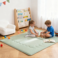 Lit pliant japonais personnalisé, matelas en mousse tatami, coussin de couchage doux et épais
