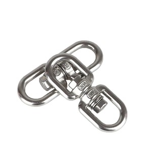 RICHWITS Anclaje Giratorio de 8mm, Acero Inoxidable 304, Herraje Marino, Junta Universal para Reemplazo y Reparación - Product Image 1