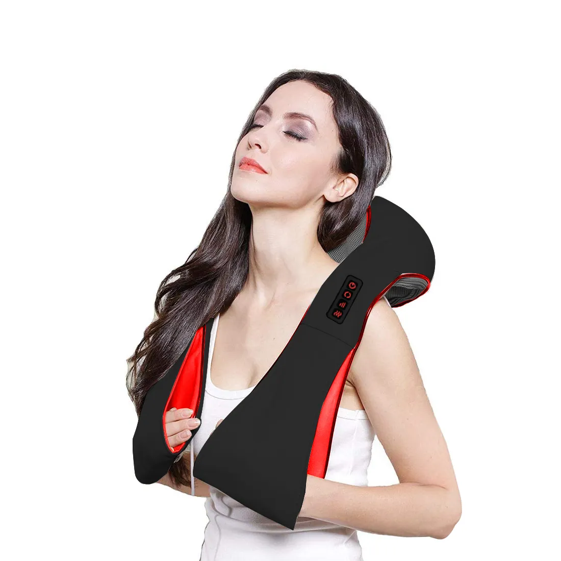 Sâu Mô 3D Nhào Gối, Điện Shiatsu Trở Lại Vai, Chân, Cơ Thể Giảm Đau Cơ Cổ Massager