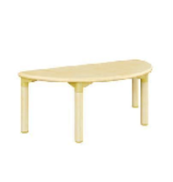 Mesa Infantil de Madera de Buena Calidad con Certificación TUV, 45 cm de Altura para Aprendizaje en Guarderías