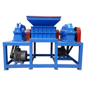 Gran pesado doble eje Industrial puede hierro aluminio coche acero trituradora trituración chatarra Metal trituradora máquina - Product Image 1