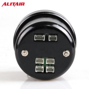 Manomètre double ALITAIR 0-300 PSI - 52 mm LED rouge 3 affichages, capteur de moteur pas à pas pour suspension pneumatique d'origine - Product Image 3