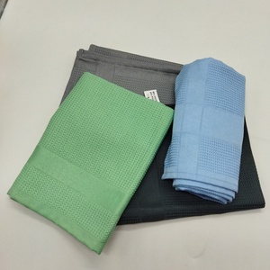 Dahui ผ้าเช็ดจานไมโครไฟเบอร์ผ้าขนหนูเช็ดทำความสะอาดมือ200gsm ผ้าเช็ดชาสำหรับห้องครัว - Product Image 6