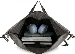 Custom Unisex <b>Roll</b> up Back Pack Black Rolltop Laptop <b>Backpack</b> <b>Waterproof</b> Travel <b>Roll</b> <b>Top</b> Daypack School <b>Backpack</b> Teenager - Product Image 3