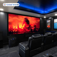 Écran LED CANBEST DM COB 8K Micro LED pour mur vidéo, contraste True Black 20000:1, écran LED 5G pour cinéma maison de luxe