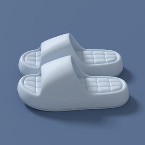 Zapatilla a cuadros con mensaje informal suave y cómoda para mujer - Product Image 5