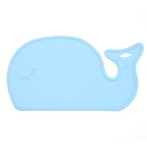 Imagen de dibujos animados de <span class=keywords><strong>ballena</strong></span> de silicona mantel comedor placa estera de silicona bebé estera - Product Image 3