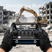 Joystick Hidráulico Proporcional Remoto para Cargadora, Apto para Control de Elevación y Rotación de la Cucharón