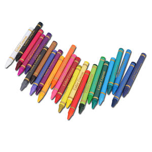 Crayons non toxiques personnalisés, 24 couleurs, crayons de dessin ronds pour enfants, crayons de dessin - Product Image 1