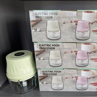 Mini hachoir électrique rechargeable par USB, coupe-légumes, hachoir à gingembre, hachoir à ail, hachoir à viande, robot culinaire, gadget de cuisine