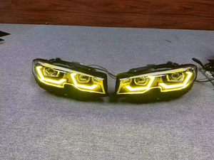 Faros Delanteros LED de Doble Color Estilo M3 CSL OSS para CCTC Retrofit G20 Serie 3 330i M340i 2019-2022 - Product Image 4